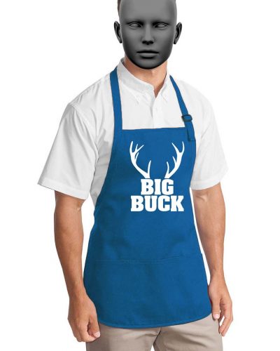 Medium-Length Apron with Pouch Pockets A510 (BIG BUCK)