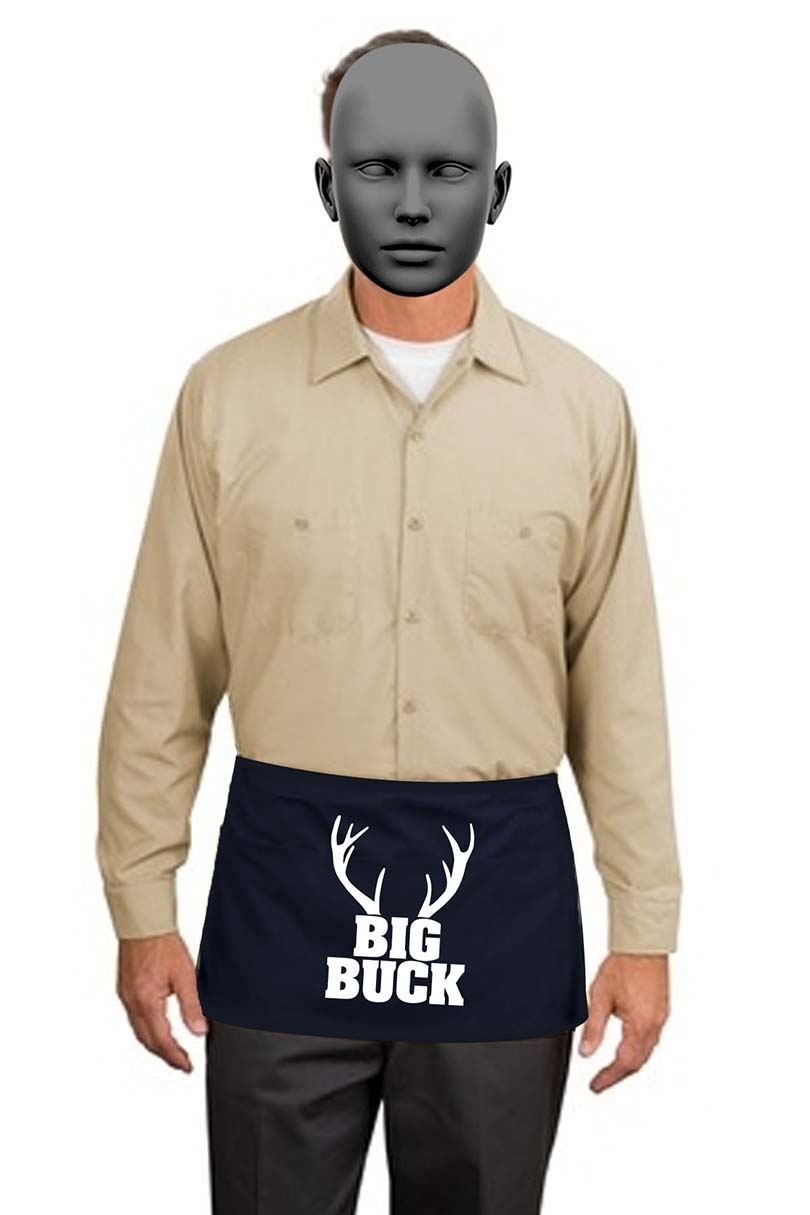 Waist Apron with Pockets A515 (BIG BUCK) - Image 5