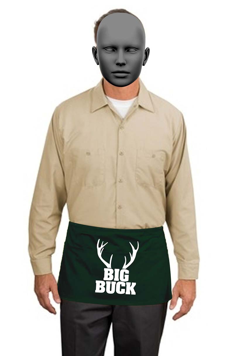 Waist Apron with Pockets A515 (BIG BUCK)