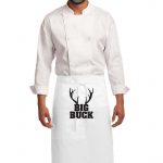 Easy Care Full Bistro Apron with Stain Release A701 (BIG BUCK)