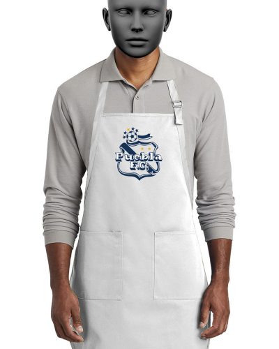 Full-Length Two-Pocket Bib Apron A600 (Puebla)