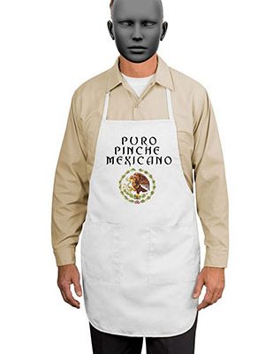 Full-Length Apron A520 (PURO PINCHE MEXICANO)