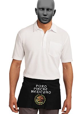 Port Authority Easy Care Waist Apron with Stain Release A702 (PURO PINCHE MEXICANO)