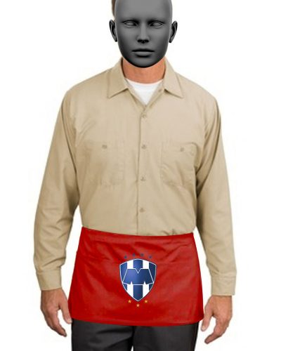 Waist Apron with Pockets A515 (MONTERREY)