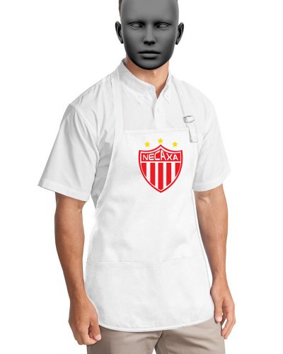 Medium-Length Apron with Pouch Pockets A510 (NECAXA)