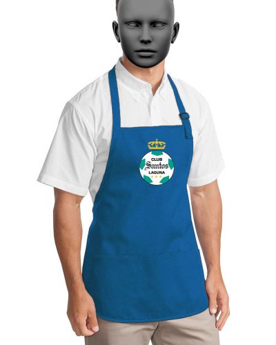 Medium-Length Apron with Pouch Pockets A510 (Santos)