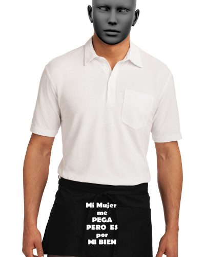Port Authority Easy Care Waist Apron with Stain Release A702 (Mi mujer me pega)