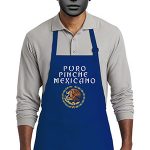 Medium-Length Two-Pocket Bib Apron A601 (PURO PINCHE MEXICANO)