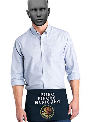 Three-Pocket Waist Apron A602 (PURO PINCHE MEXICANO)