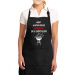 Easy Care Full-Length Apron with Stain Release. A703 (AQUI ANDUVIERAS PENDEJO EN LA CARNITA AZADA)